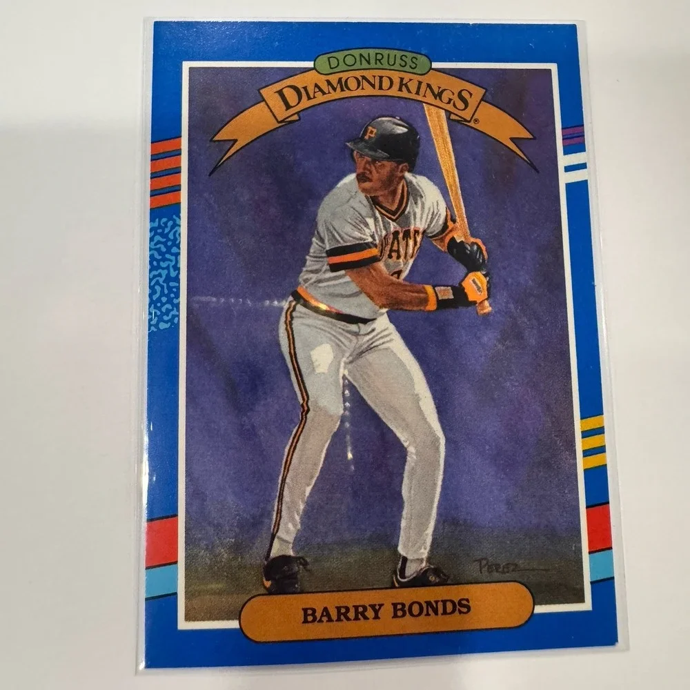 1991 Donruss #4 Barry Bonds Diamond Kings Pirates